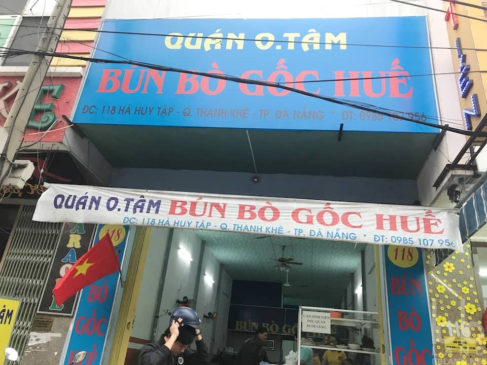 [Đà Nẵng] Đánh Giá Quán O Tâm - Bún Bò Gốc Huế ở Đà Nẵng